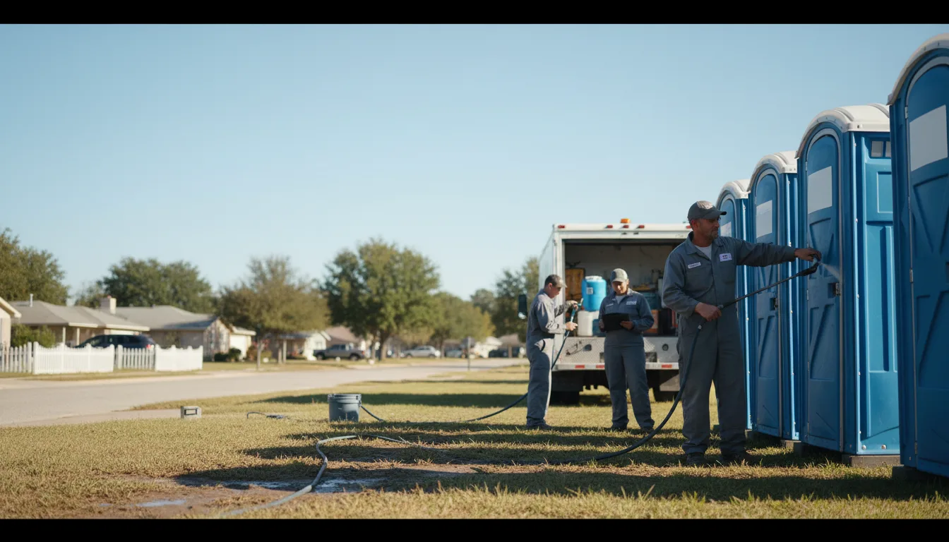 Long-Term Portable Toilet Rental in Baskin, LA near me